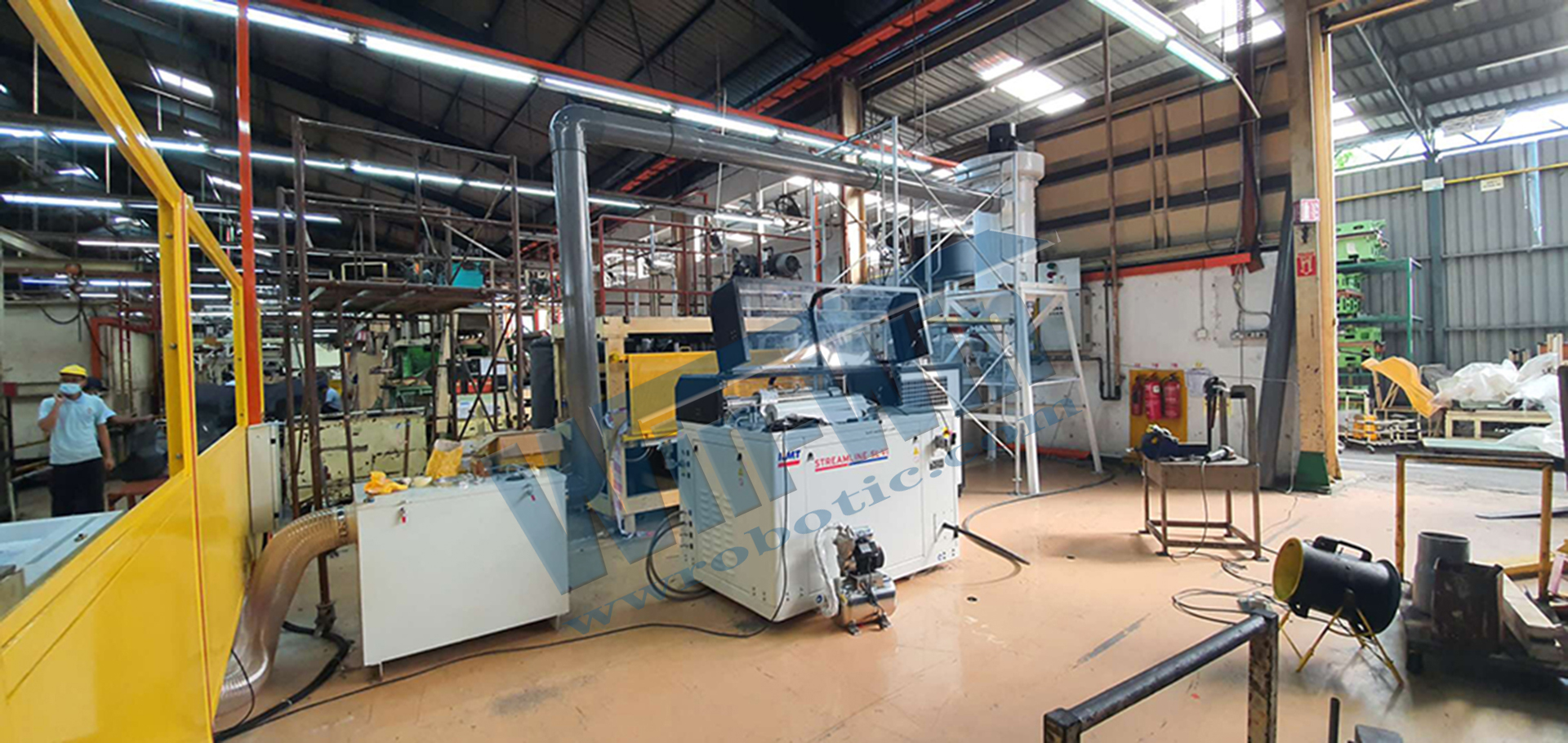 WIN-WIN Waterjet Robotic Cell Starts Work in Malaysia(图3)